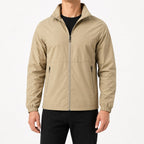Miles | Men's Breathable Waterproof Jacket, Water-Resistant Autumn Jacket | Animated Apparel | Black
