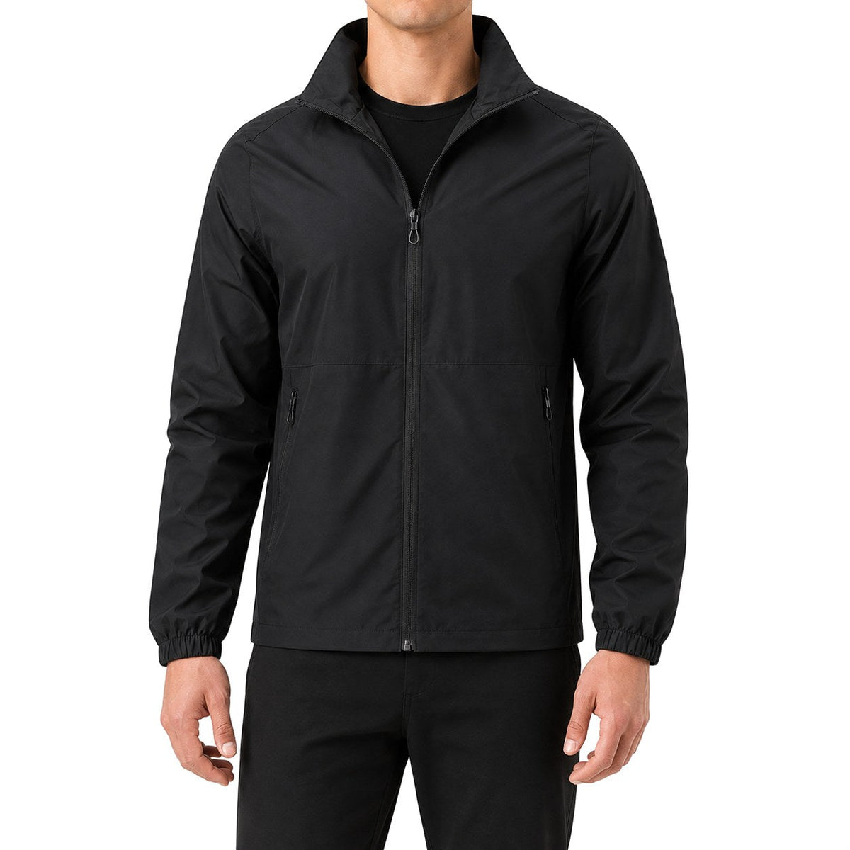 Miles | Men's Breathable Waterproof Jacket, Water-Resistant Autumn Jacket | Animated Apparel | Forest Green