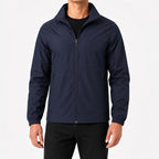 Miles | Men's Breathable Waterproof Jacket, Water-Resistant Autumn Jacket | Animated Apparel | Beige