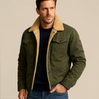 Mitchell | Men's Fleece-Lined Winter Coat, Warm Everyday Coat | Animated Apparel