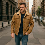 Mitchell | Men's Fleece-Lined Winter Coat, Warm Everyday Coat | Animated Apparel