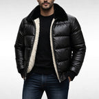 Mitchell | Men's Puffer Jacket, Bold Urban Coat | Animated Apparel