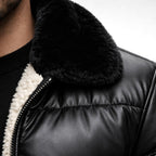 Mitchell | Men's Puffer Jacket, Bold Urban Coat | Animated Apparel