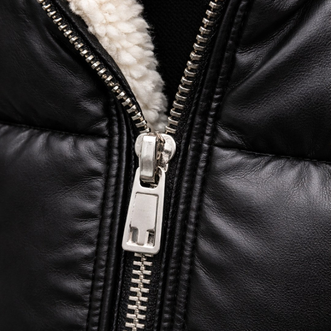 Mitchell | Men's Puffer Jacket, Bold Urban Coat | Animated Apparel