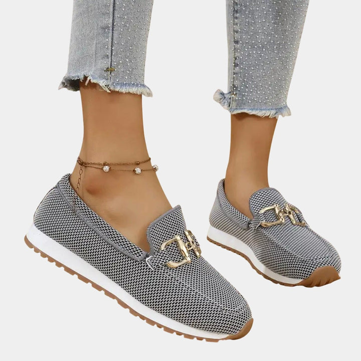 Natalie | Women's Orthopedic Loafers - Gray