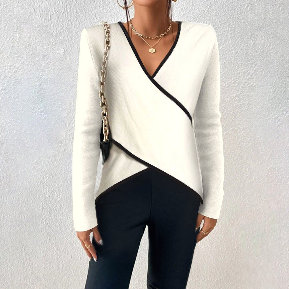 Naya | Women's V-Neck Pullover Sweater - image 1