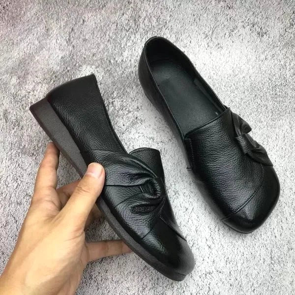 Nicole | Women's Supportive Leather Shoes, Slip-On Leather Shoes | Animated Apparel