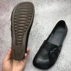 Nicole | Women's Supportive Leather Shoes, Slip-On Leather Shoes | Animated Apparel