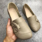 Nicole | Women's Supportive Leather Shoes, Slip-On Leather Shoes | Animated Apparel
