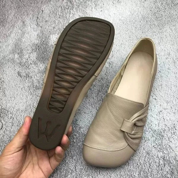 Nicole | Women's Supportive Leather Shoes, Slip-On Leather Shoes | Animated Apparel