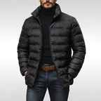 Noah | Men's Insulated Quilted Jacket, High-Collar Down Jacket | Animated Apparel