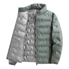 Noah | Men's Insulated Quilted Jacket, High-Collar Down Jacket | Animated Apparel