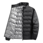 Noah | Men's Insulated Quilted Jacket, High-Collar Down Jacket | Animated Apparel
