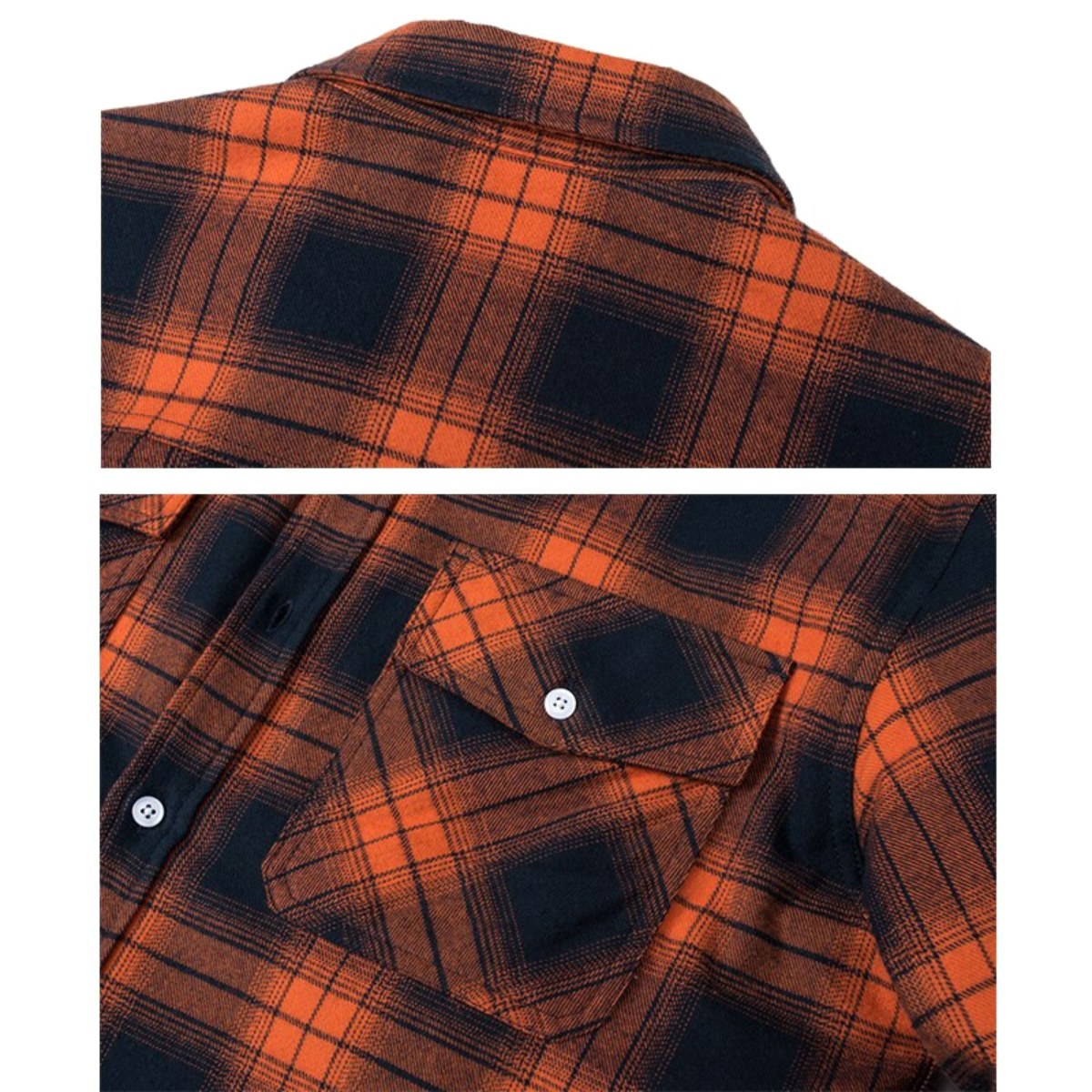 Noah | Men's Sherpa-Lined Plaid Jacket, Button-Front Autumn Jacket | Animated Apparel | Red
