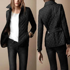 Noeline | Women's Diamond Quilted Lightweight Jacket, Structured Casual Jacket | Animated Apparel