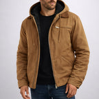 Nolan | Men's Hooded Lined Jacket, Comfortable Everyday Jacket | Animated Apparel | Blue