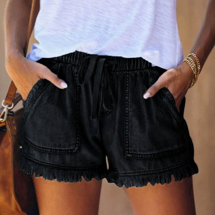 Oakley | Women's Stretch Denim Shorts - Black