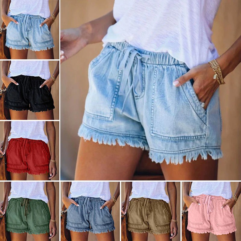 Oakley | Women's Stretch Denim Shorts - image 7