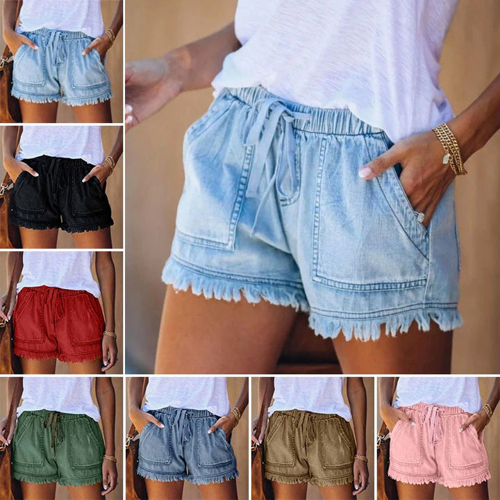 Oakley | Women's Stretch Denim Shorts - image 7