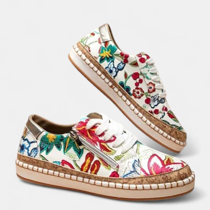 Olivette | Women's Orthopedic Slip-On Shoes - Pure White