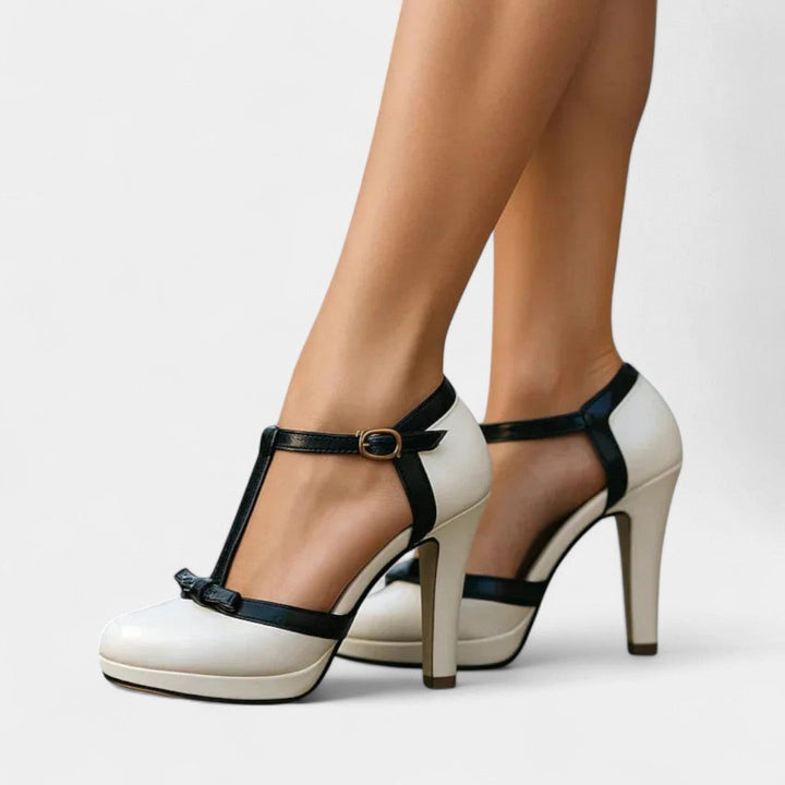 Oriana | Women's Orthopedic Heels - Black