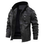 William | Men's Leather Jacket, Classic Leather Outerwear | Animated Apparel