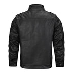 William | Men's Leather Jacket, Classic Leather Outerwear | Animated Apparel