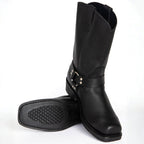 Oswin | Men's Mid-Calf Cowboy Boots, Harness Style Western Boots | Animated Apparel