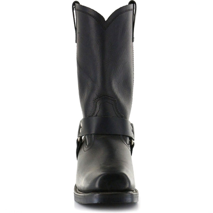 Oswin | Men's Mid-Calf Cowboy Boots, Harness Style Western Boots | Animated Apparel