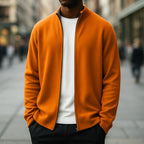 Parker | Men's Full-Zip Knit Cardigan, Comfortable Everyday Cardigan | Animated Apparel