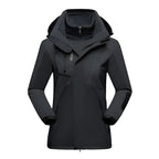 Patricia | Women's Waterproof Softshell Jacket, Wind-Resistant Performance Coat | Animated Apparel | Pink
