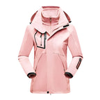 Patricia | Women's Waterproof Softshell Jacket, Wind-Resistant Performance Coat | Animated Apparel | White