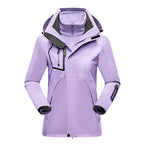 Patricia | Women's Waterproof Softshell Jacket, Wind-Resistant Performance Coat | Animated Apparel