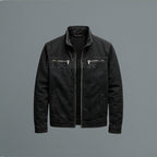 Paul | Men's Classic Cotton Jacket, Structured Casual Jacket | Animated Apparel | Blue
