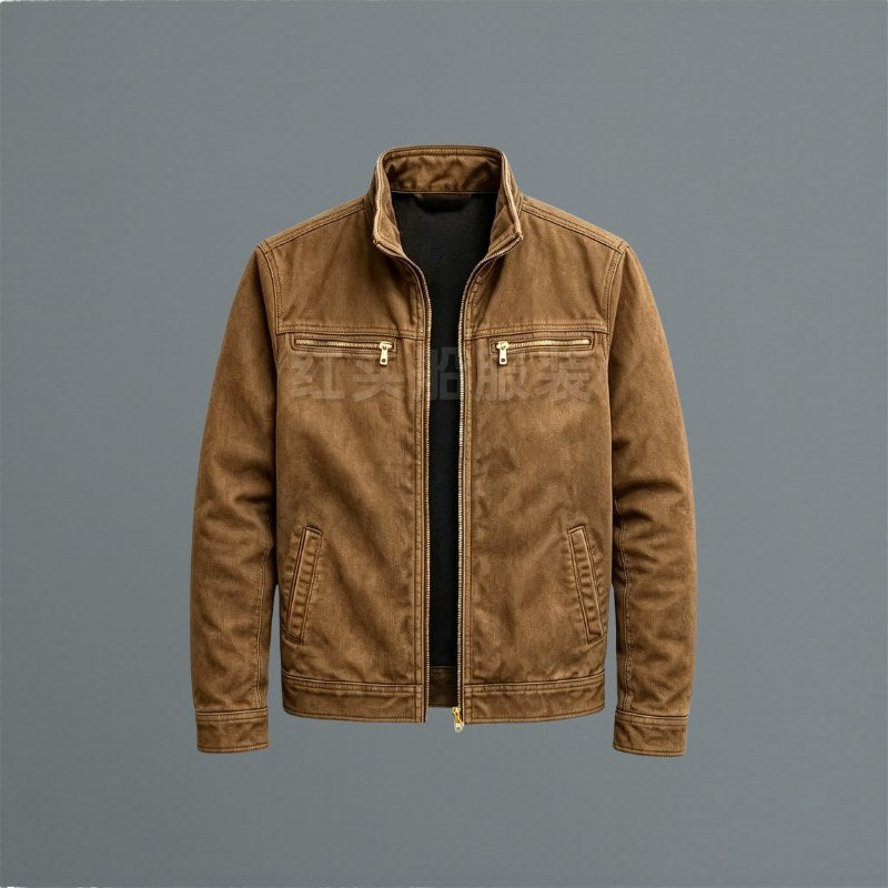 Paul | Men's Classic Cotton Jacket, Structured Casual Jacket | Animated Apparel