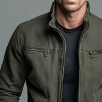Paul | Men's Classic Cotton Jacket, Structured Casual Jacket | Animated Apparel