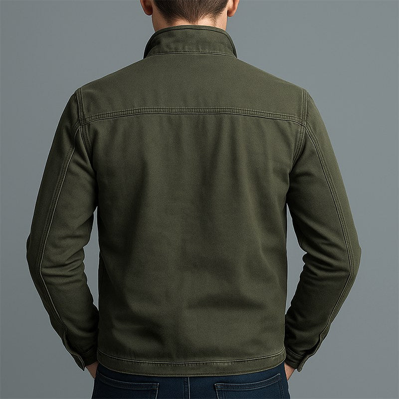 Paul | Men's Classic Cotton Jacket, Structured Casual Jacket | Animated Apparel