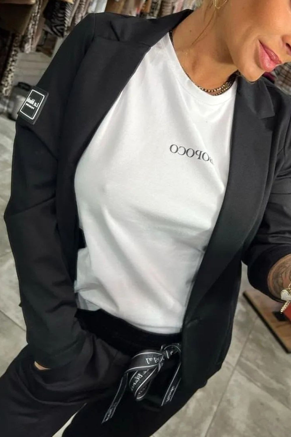 Avery | Women's Long-Sleeve Button Detail Two-Piece Set, Relaxed Fit Lounge Set | Animated Apparel