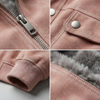 Peter | Men's Lambskin Leather Jacket, Tailored Smart Jacket | Animated Apparel