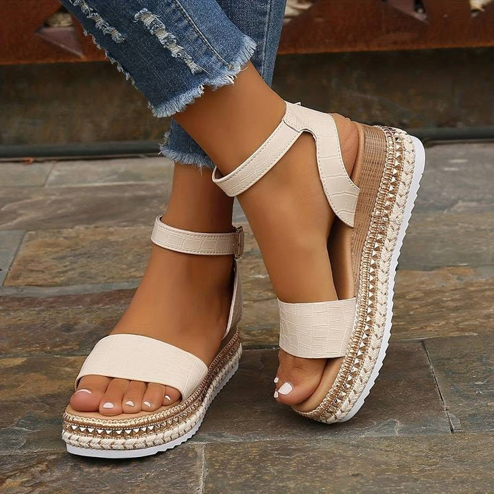 Peyton | Women's Summer Platform Sandals with Ankle Strap - image 4