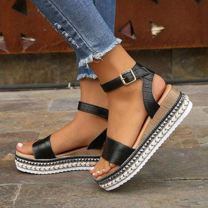Peyton | Women's Summer Platform Sandals with Ankle Strap - image 5