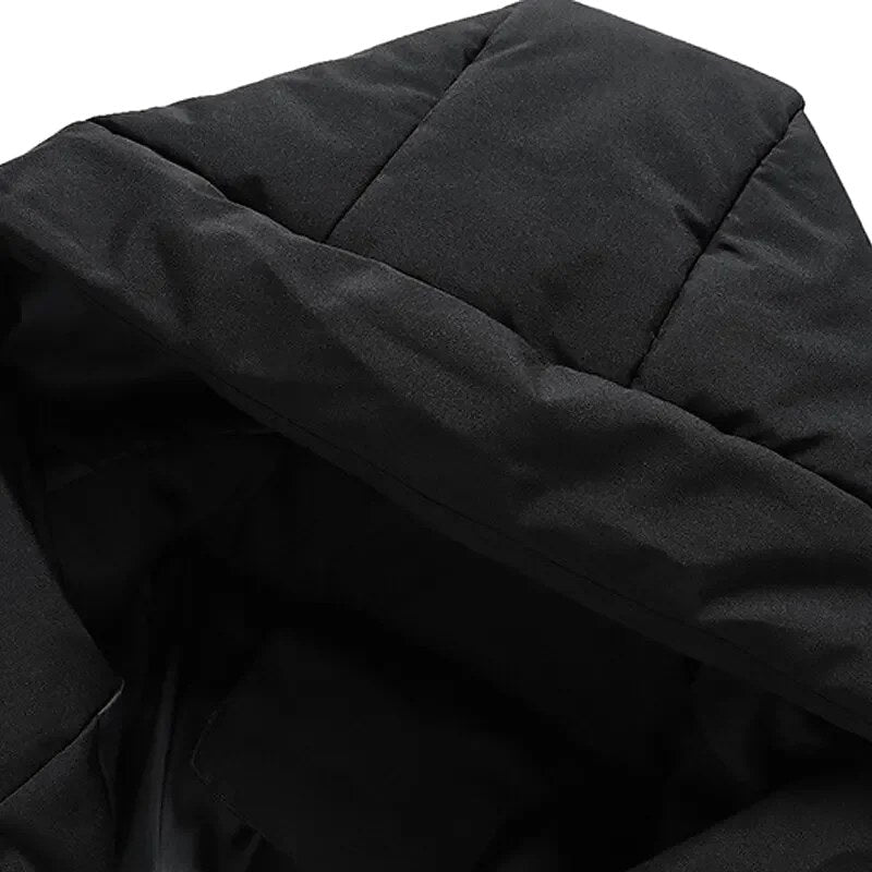 Philip | Men's Hooded Quilted Puffer Jacket, Padded Autumn Coat | Animated Apparel