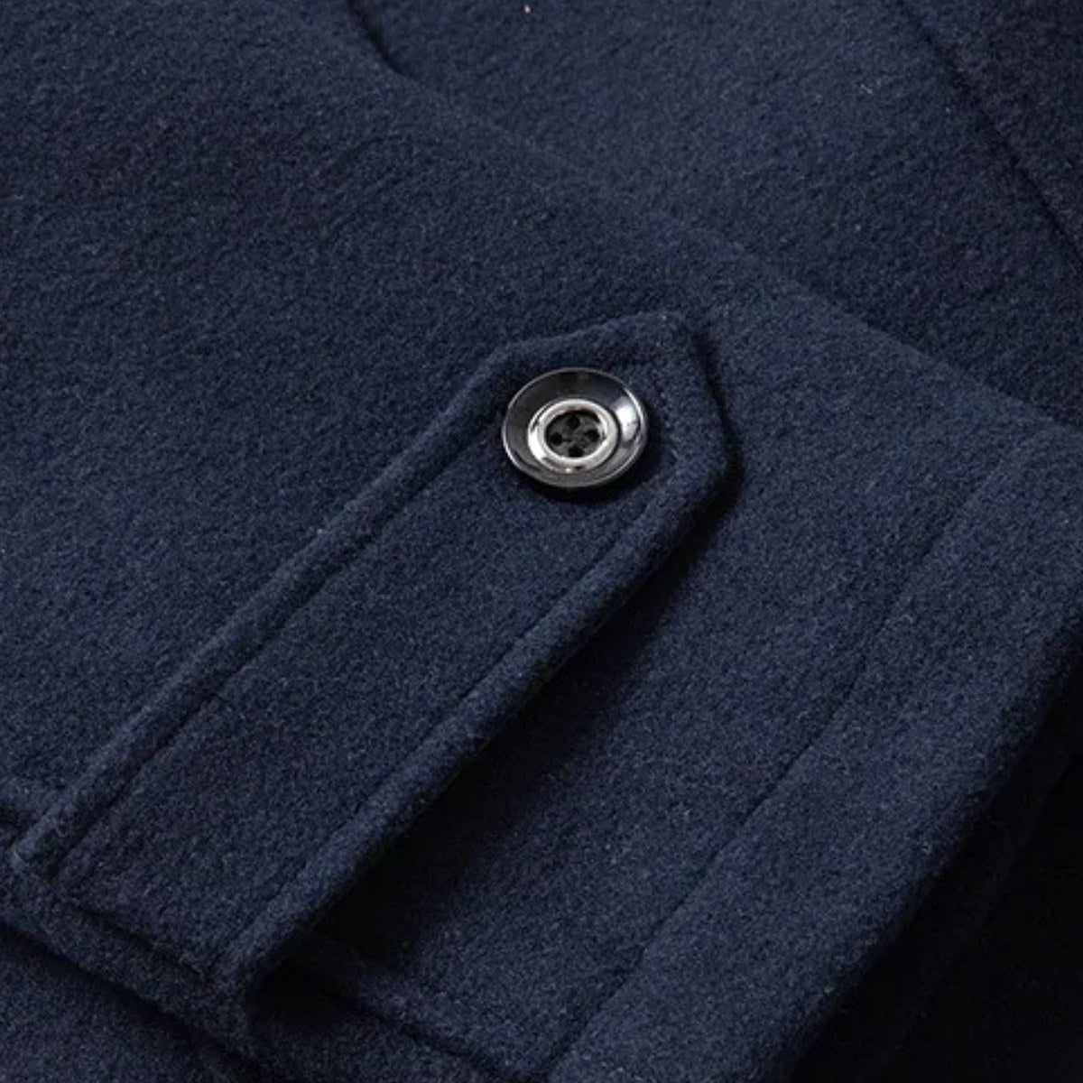 Preston | Men's Double Collar Wool Trench Coat, Tailored Business Coat | Animated Apparel