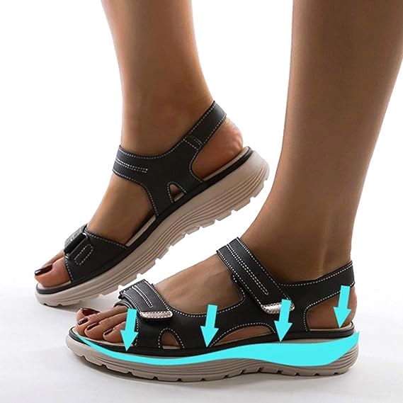 Randy | Women's Orthopedic Sandals - Blue