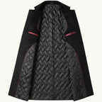 Reid | Men's Tailored Long Coat, Smart Winter Coat | Animated Apparel
