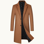 Reid | Men's Tailored Long Coat, Smart Winter Coat | Animated Apparel