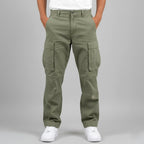 Rhys | Men's Cargo Trousers with Utility Pockets, Straight-Leg Work Trousers | Animated Apparel