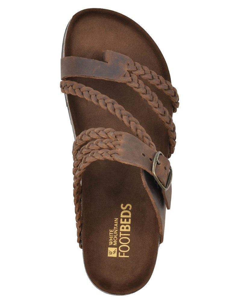 Riley | Women's Braided Strap Toe-Loop Sandals - image 2