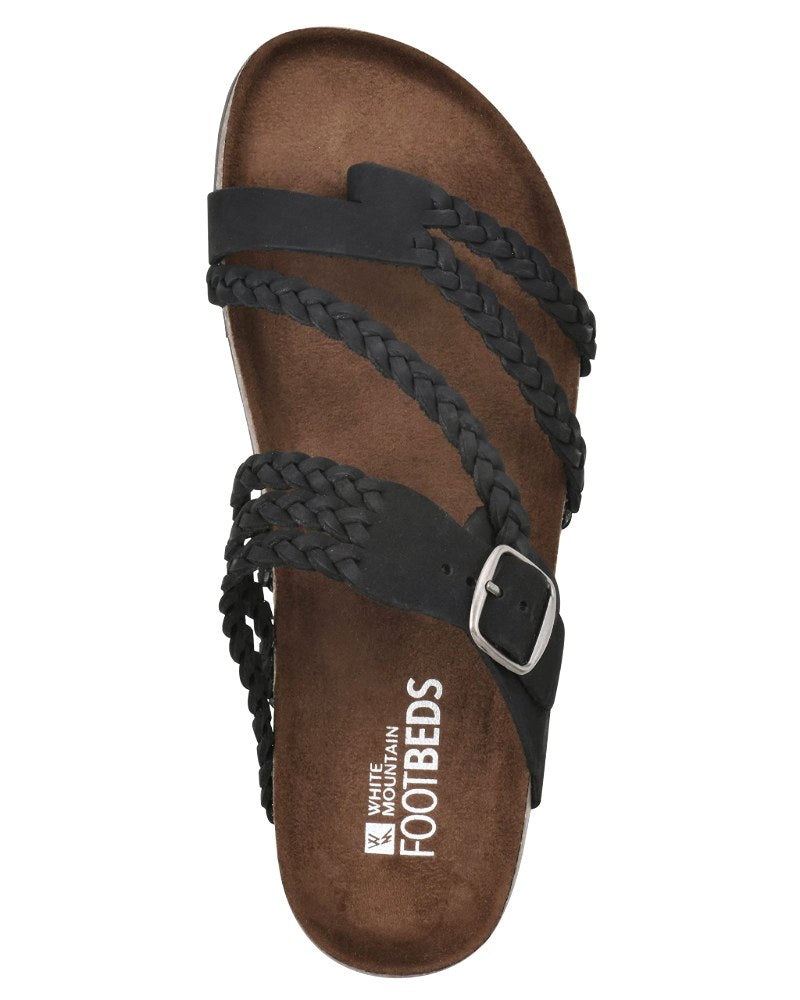 Riley | Women's Braided Strap Toe-Loop Sandals - image 9