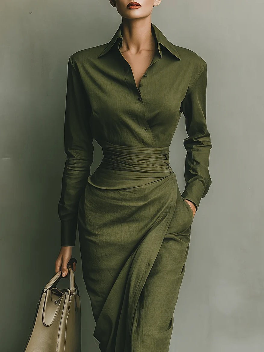 Riley | Women's Cotton Blend Maxi Dress - image 2
